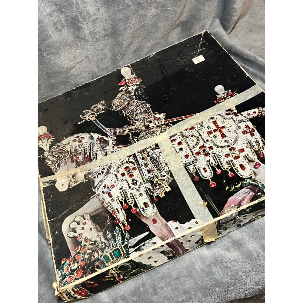 Vintage Springbok Sant George Knight Puzzle 500pc Museum Art Complete 1969